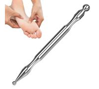 Herramienta Pluma De Masaje - Masajeador Manual De Acero Inoxidable, Bastón Con De Activación Duradero, Diseño Ergonómico | Superficie Lisa Y Brillante Para Terapia De Puntos Pre