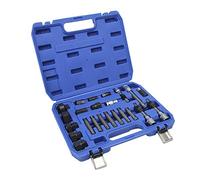 Herramienta Polea Alternador,Kit de removedor de polea 24Pcs/Set Extractor de alternador Herramienta de desmontaje Reparación de automóviles