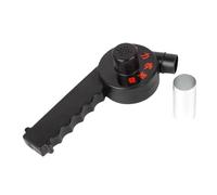 Herramienta portátil de fuelle eléctrico para barbacoa, soplador de aire de carbón, 2 velocidades de engranajes, chimeneas, soplador de fuelle, ventilador de carbón