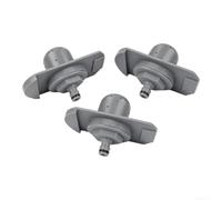 Herramienta portátil de limpieza de inodoro con boquilla de descarga multichorro para enjuague Thetford C250 C260 RV, pulverizador gris impreso en 3D para una fácil conexión y prevención de