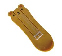 Herramienta portátil de medición de pies de bebé con temática animal para seguimiento del crecimiento y uso seguro de pies de bebé