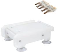 Herramienta portátil de prensado de camarones, fácil de limpiar, aplanador desmontable para sushi cocina japonesa