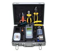 Herramienta portátil multifunción de conexión en frío de fibra medidor de potencia, localizador visual de fallos, kit de herramientas ópticas, herramienta de conexión en frío de fibra, medidor de