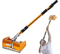 Herramienta profesional de acabado de paneles de yeso con mango ajustable, ideal para alisar y enlucer, perfecta para proyectos de bricolaje y construcción