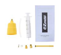 Herramienta profesional de aceite de freno de disco de bicicleta, kit de purga de embudo de aceite de gran rendimiento, líquido hidráulico mineral, purga de grasa para bicicleta, herramientas