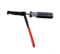 Herramienta profesional de ajuste de válvula de tuerca de bloqueo de 10 mm para vehículos japoneses con tuerca de ajuste de válvula ranurada y mango para una afinación eficaz de la holgura de la