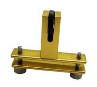 Herramienta profesional de limado de puente de violín, construcción de metal, fácil agarre para mejorar el mantenimiento del sonido, herramienta de archivo de puente de metal