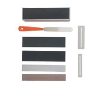 Herramienta profesional de nivelación de trastes de guitarra adecuada para nivelación de precisión y apósito suave con agarre ergonómico, nivelador portátil para bajo eléctrico