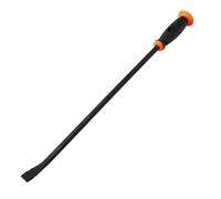 Herramienta profesional de palanca con punta en ángulo y mango protector de martillo para uso seguro y portátil