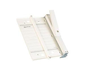 Herramienta profesional de plegado de papel de plástico, máquina de plegado manual para plegado de papel tamaño carta y encuadernación de folletos, máquina de plegado manual