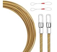 Herramienta profesional para correr cables con resorte, cabeza plana, gestores de cables de red, instalador de cables de cabeza plana