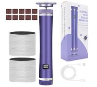 Herramienta Profesional Para Eliminar Callos De Pies: Molinillo De Talón Eléctrico Recargable De 12 Velocidades, Raspador De Para Talones Agrietados Y Piel Seca, Kit De Cuidado De Pies De Spa