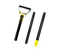 Herramienta profesional resistente con mango largo para una fácil eliminación de césped en paisajes, diseño multifuncional de azada de jardín para tareas de excavación rápida y mantenimiento seguro de