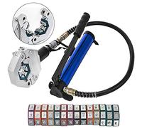 Herramienta que prensa hidráulica, Manguera hidráulica Hand Crimper Handheld 7 muere con herramientas de engarzado tubería separable la bomba aluminio manual for C.A. Líneas