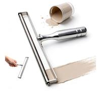 Herramienta rascadora de tinta de acero inoxidable, aplicador de película húmeda de varilla de alambre manual para recubrimientos de precisión, barnices(30)