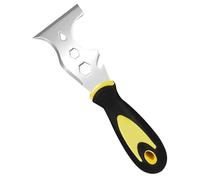 Herramienta raspadora, herramienta de pintor de acero inoxidable 13 en 1, herramienta profesional multi pelacintas, incluye rodillo de pintura, raspador recto, raspador curvo