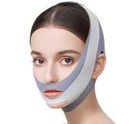 Herramienta reafirmante facial - Banda de lifting,Dispositivo de lifting y de escultura facial, con hebilla ajustable,para Mujeres, Damas, Novias, Madres, en el Hogar, en Viajes, durante el Sueño