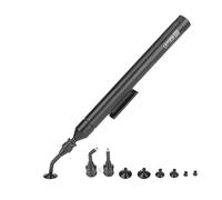 Herramienta Recogida Succión, Pluma Succión al Vacío, Kit Herramientas Recogida Soldadura Ventosa Soldadura Manual con 2 Puntas y 6 Ventosas para Componentes Electrónicos Pequeños Precisión IC SMD SMT