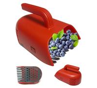 Herramienta recolectora de bayas: material PP duradero, diseño de mango ergonómico, recolección eficiente de frutas, suave de césped y árboles, herramienta de jardinería de arándanos