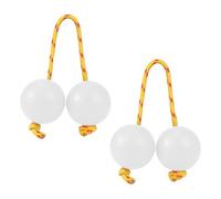 Herramienta Rhythmic Ball Kashaka, Kashaka Shaker Rhythmic - Herramienta Kashaka Shaker Rattle Ball,Balón rítmica de doble calabaza ABS de 2 pares, instrumentos de percusión de mano para amantes de