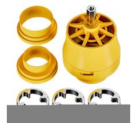 Herramienta Roscadora para Tuberías | Juego De 7 Piezas Para Taladro | Herramienta De Roscado Para Tubos De Y Trabajos De Fontanería | Trabajos Eléctricos Cableado Fontanería Conducto Reparación Autom