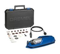 Dremel 3000 - Multiherramienta 130 W, kit con 1 complemento y 25 accesorios y estuche, velocidad variable 10.000-33.000 rpm para tallar, grabar, fresar, amolar, limpiar, pulir, cortar y lijar