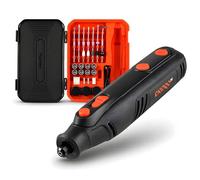 Herramienta Rotativa Inalámbrica 3,6V Brushless - 5.000-25.000 rpm, USB-C, Luz LED y Portabrocas 0,3-3,2 mm - Multiherramienta para Grabar, Lijar, Pulir y Cortar en Metal, Madera y Cerámica - CGM-36