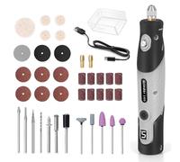 Herramienta Rotativa Inalámbrica Portátil 5 Kits De Herramientas Rotativas De Velocidad Accesorios Accesorios Para Pulir Pulido Lijado Lijadora Ergonómica Para La Fabricación Modelos
