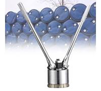 Herramienta selladora de barril de aceite, máquina prensadora de tapas de tambor de 35 mm y 70 mm para tambores de aceite de 200 L, sellado manual para fabricación, industria química y petrolera