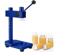 Herramienta selladora de latas de soda, máquina de sellado manual de tazas, altura ajustable para latas de aluminio y plástico