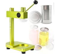 Herramienta selladora manual de latas, máquina de prensa de altura ajustable para uso doméstico y comercial