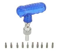 Herramienta T Sd multifunción portátil de trinquete 10 en 1, acero y con Sto secreto, rotación de 180 e para reparación del hogar y apertura de botellas