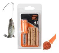 Herramienta taladradora de cebo pesquero | Herramienta Manual Metálica de ,Útil de Bola de Corcho de Cebo,Para Entusiastas dores Recreativos Profesionales Padres Maridos Agua Dulce y Agua Salada