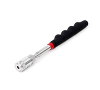 Herramienta telescópica de recogida de linterna con barra de luz LED, extensible para uso industrial doméstico, barra de succión fuerte