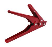 Herramienta Tensora de Correa de Nailon, Brida para Cables de Sujeción de Corte, Encuadernación con Alambre de Acero 45, Rojo que Ahorra Tiempo y Mano de Obra, Portátil Compacto,