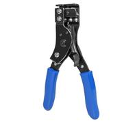 Herramienta tensora de correa de nailon multiusos con función de corte automático, crimpadora de bridas de alambre para gestión de cables eléctricos, herramienta de ajuste y recorte de bridas de