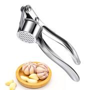 Herramienta trituradora de ajo - Picadora de ajo manual de metal para el hogar - Trituradora de portátil para la vida diaria, camping, cocina, herramienta cortadora de lavable para picnics