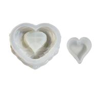 Herramienta única para hornear de silicona con forma de corazón para decoración de pasteles de mousses, fondant de chocolate, molde antiadherente para hornear fácil de limpiar