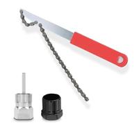 Herramientas Bicicleta, Bicicleta Cassette Herramienta, Látigo para Cadenas Universal, Extractor de Piñones de Acero, Kit Extractor de Cassette, para Cassettes de 8, 9 y 10 Velocidades