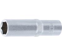 BGS 10532 | Llave de vaso hexagonal, larga | entrada 10 mm (3/8") | 12 mm