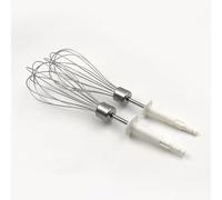 Herramientas compatibles con 1 juego (2 piezas) de batidor de acero inoxidable 304 con 12 cables para batidora, compatible con los componentes host de Braun HM3000 HM4644 HM1010