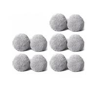 Herramientas compatibles con 10 piezas Paño de limpieza para robot limpiacristales Compatible con Mamibot W110T ILOBOT-361 Hutt ddc Cepillo Compatible con limpieza de ventanas