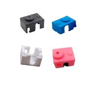 Herramientas compatibles con 3 unids/lote V6 calcetín de silicona 3D impresora soporte V6 PT100 original/no oficial compatible con J-head 1.75/3.0mm extrusora de bloque calentado(oficial de la rosa)