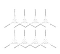 Herramientas compatibles con 8 Uds. Lavables compatibles con Xiaomi Mi Robot aspiradora Mop P Robot de limpieza (STYTJ02YM) kits de piezas de cepillo lateral blanco barredora