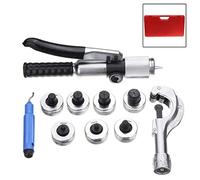 Herramientas CT-300A Refrigeración Tubo Expander Tool Kit hidráulico Expander 3/8" to1-1/8" Cara o 10-28mm O.D.with 7 Expander herramientas