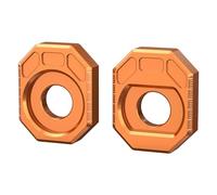herramientas de alineación de cadenas Ajuste para K&TM 390 Adventure RX Ajuste para Enduro R SMCR 2025 250 390 Bloque de eje de ajuste de tensión de cadena(Orange)