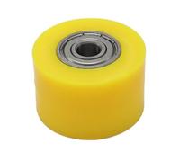 herramientas de alineación de cadenas Ajuste para XR CR CRF 125 250 450 Pit Dirt Bike motocicleta 8mm 10mm guía de rueda de polea tensora de rodillo de cadena(10mm yellow)