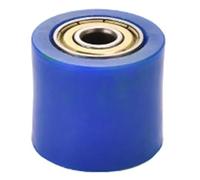 herramientas de alineación de cadenas Ajuste para XR CR CRF 125 250 450 Pit Pro Dirt Bike 8mm guía de rueda tensora de rodillo de polea de cadena de motocicleta(8mm-Blue)