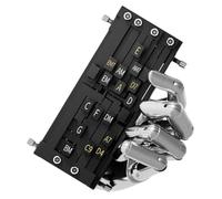 Herramientas de aprendizaje de guitarra, entrenador de guitarra para principiantes, prensa de acordes compacta, herramienta de desarrollo de habilidades de guitarra, ayuda de práctica de guitarra para