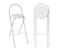 Herramientas de barra plegable de altura ajustable 60/65/70/75 cm, carga máxima de 125 kg, juego de 6 herramientas de encimera de cocina que ahorran espacio, sils blancos para uso doméstico y bar